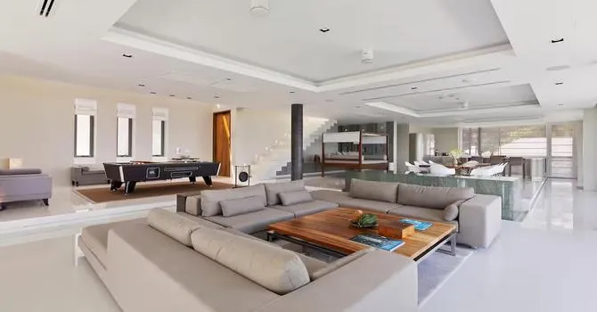 Chaweng Noi Villa  Living area