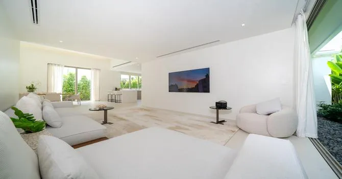 Coco signature pool villa  Living area