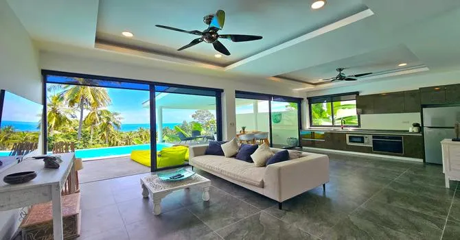 Palm Bay Villa  Living area