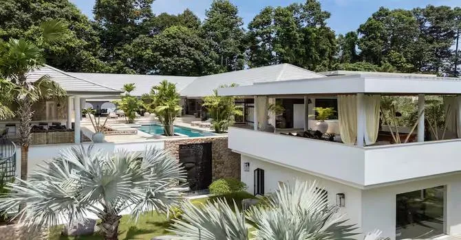 Riverside Golf Sanctuary Villa  Aerial shot