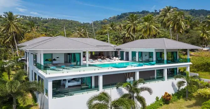 Stella villa 6 Bedroom  Aerial shot
