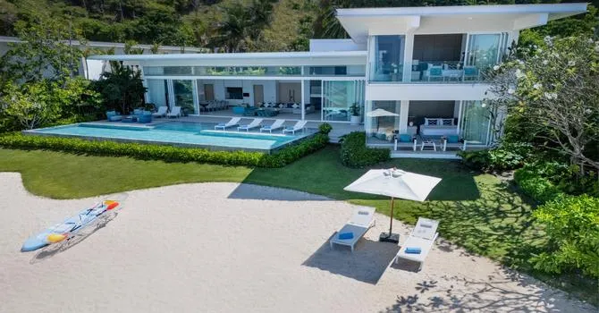 Villa Anda  Aerial shot