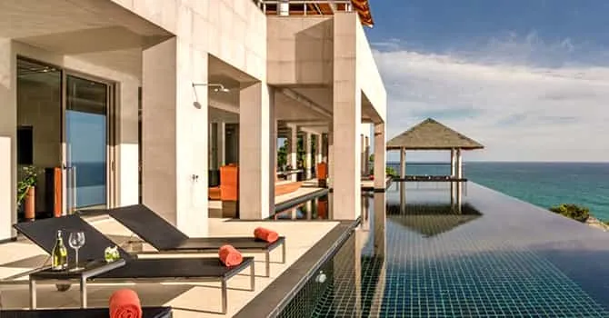 Villa Baan Paa Talee  25 Meter Saltwater Infinity Pool w/ Jacuzzi Sala