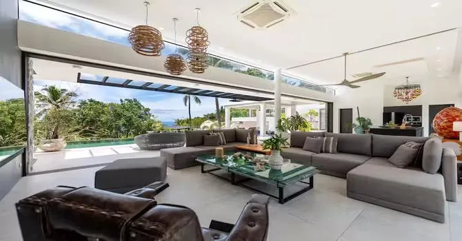 Villa Bond Seaview Villa  Living area
