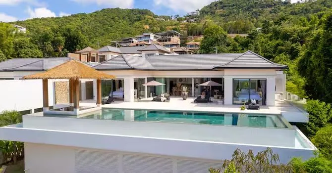 Villa Emmalise  Aerial shot