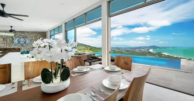Villa Jai   Dining area