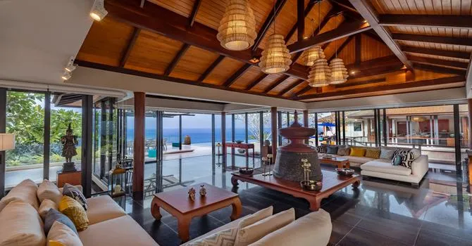 Villa La Thale  Living area