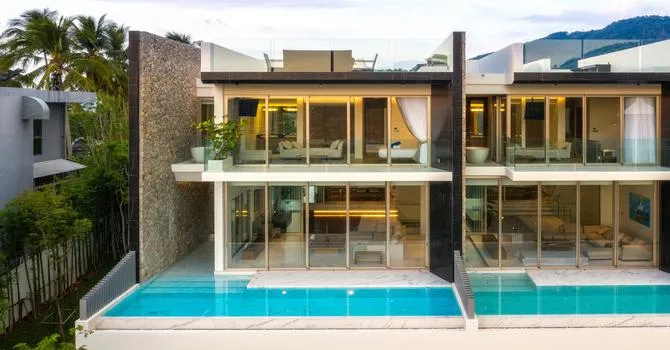 Villa Mare  Aerial shot