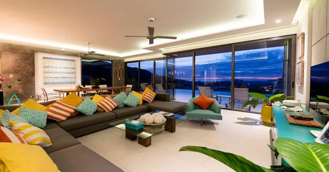 Villa Omari  Living area