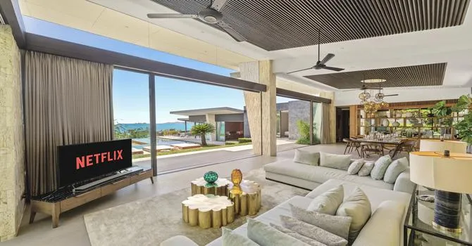 Villa Raku   Living area