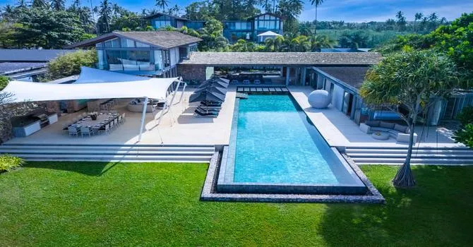 Villa Tievoli, Sava  Aerial shot