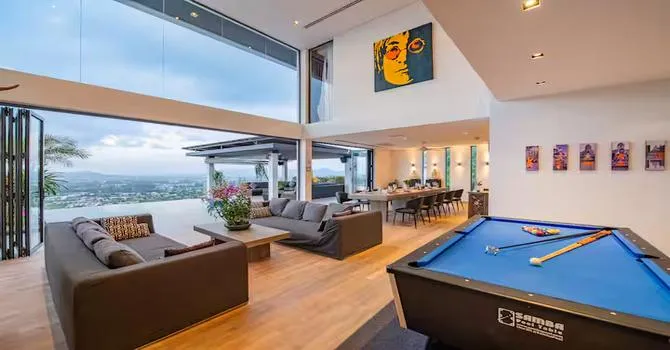 Villa Zamani  Living area